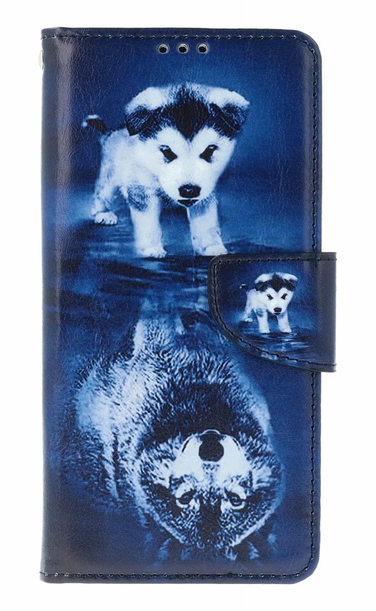 Knížkové pouzdro na Xiaomi Redmi Note 15 Pro 5G Odraz vlka