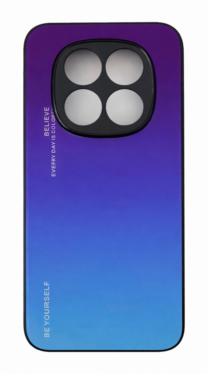 Zadní pevný kryt LUXURY na Xiaomi Redmi Note 15 duhový purpurový