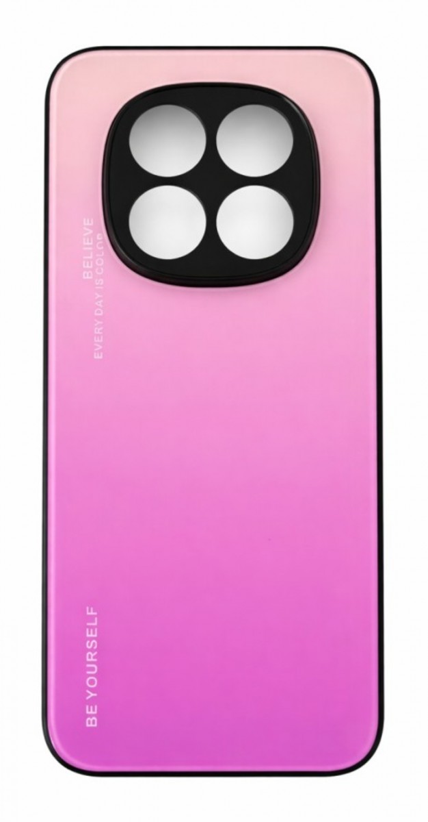 Zadní pevný kryt LUXURY na Xiaomi Redmi Note 15 5G duhový meruňkový