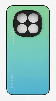 Zadní pevný kryt LUXURY na Xiaomi Redmi Note 15 5G duhový zelený