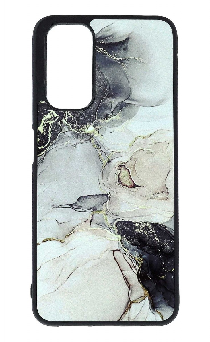 Zadní pevný kryt Marble na Xiaomi Redmi Note 11 Smoky Cream