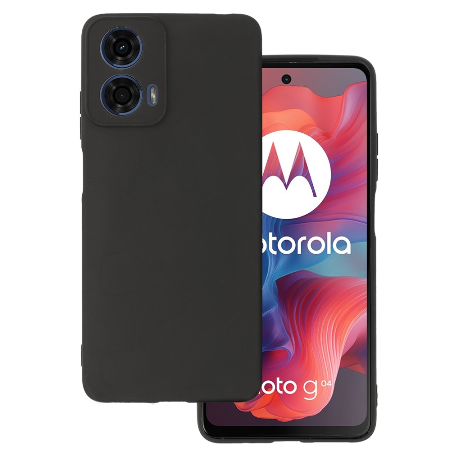 Zadní kryt MATT pro MOTOROLA MOTO G24 černý