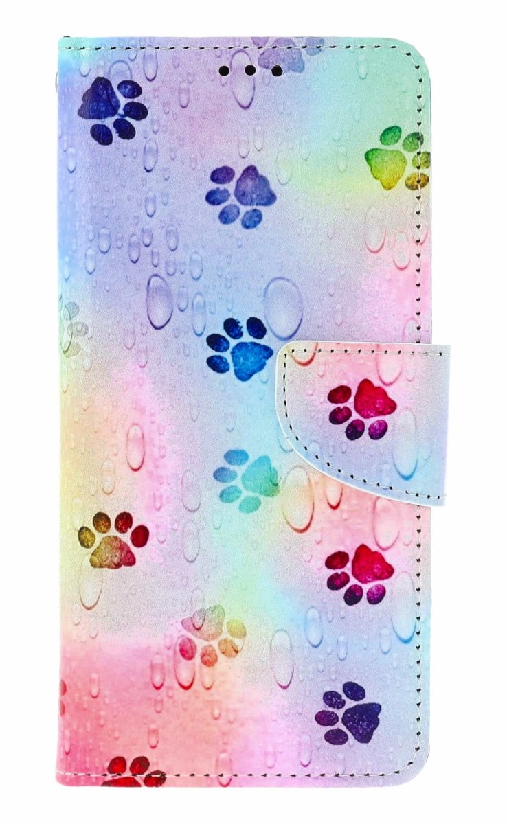 Knížkové pouzdro na Samsung A57 Tlapky