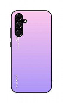 Zadní pevný kryt LUXURY na Samsung A16 duhový růžový
