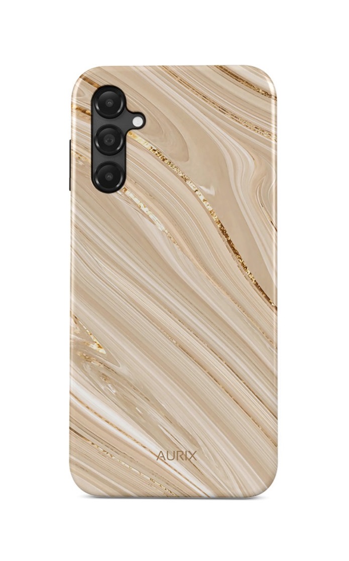 Levně Kryt AURIX Samsung A16 pevný Golden Sands 132301 (pouzdro neboli obal na mobil Samsung A16)
