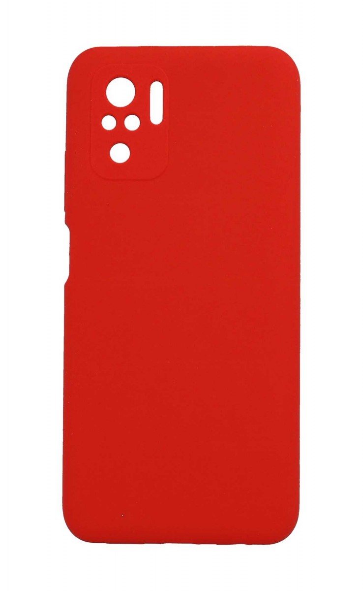 Levně Kryt TopQ Essential Xiaomi Redmi Note 10 červený 92328 (pouzdro neboli obal na mobil Xiaomi Redmi Note 10)