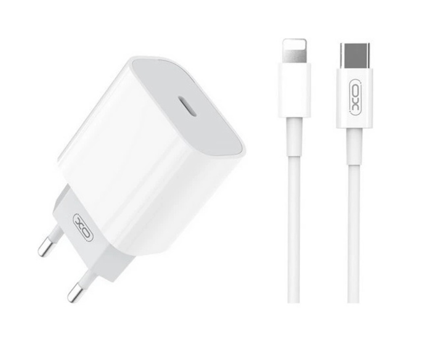 Rychlonabíječka XO L77 pro iPhone 20W bílá