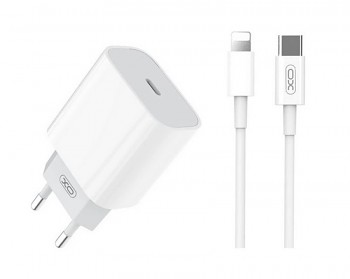 Rychlonabíječka XO L77 pro iPhone 20W bílá