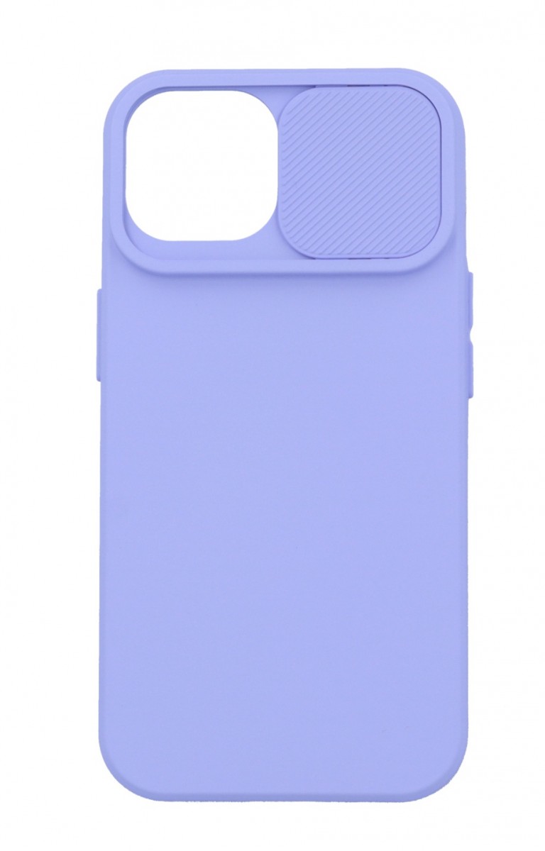 Levně Zadní kryt Camshield Soft pro Iphone 15 Světle fialový