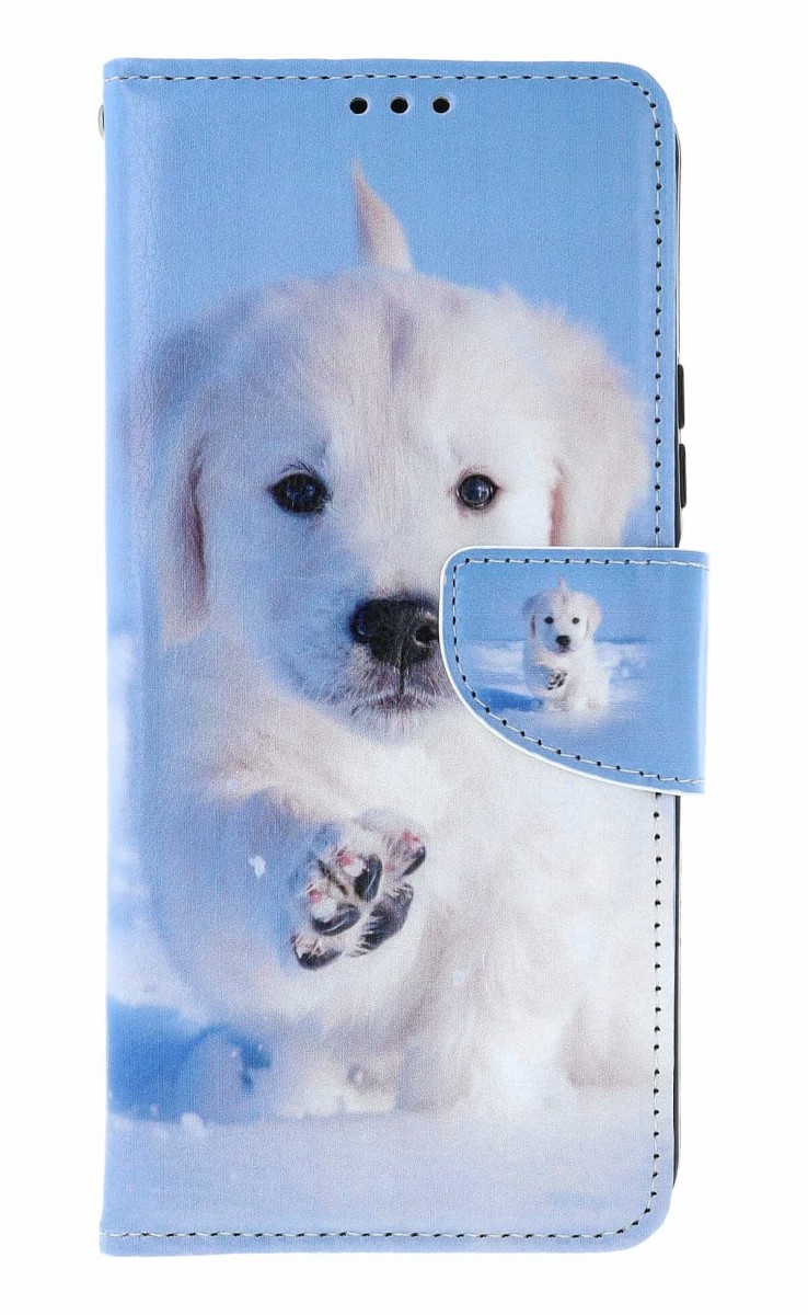 Knížkové pouzdro na Xiaomi Redmi 15 Štěňátko