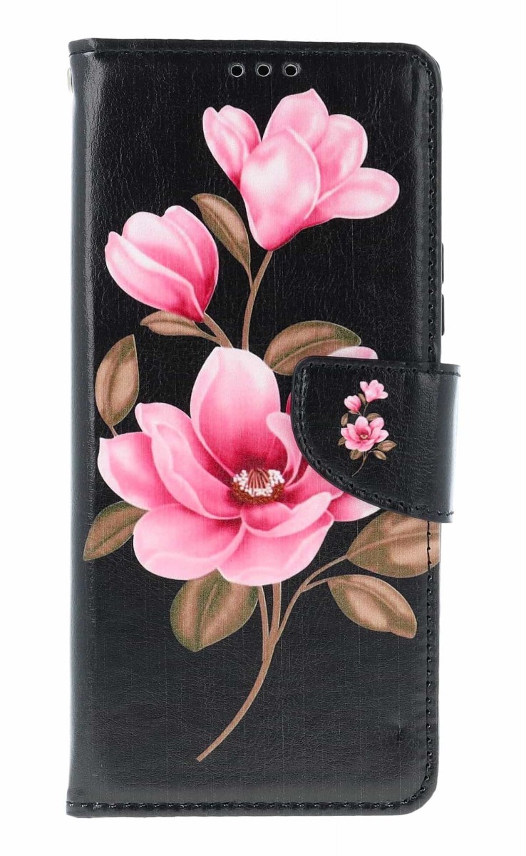 Knížkové pouzdro na Xiaomi Redmi 15 Tři květy