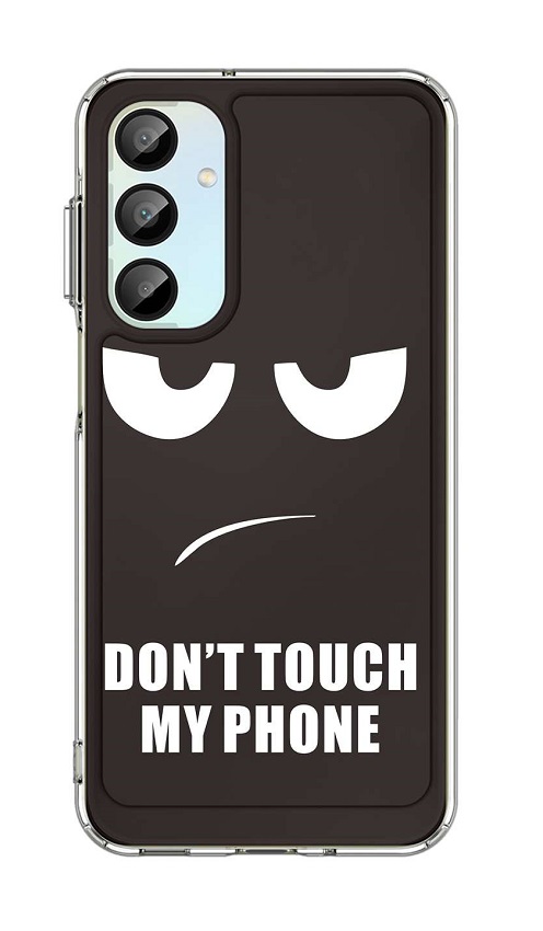 Zadní pevný kryt Image na Samsung A16 Don't Touch