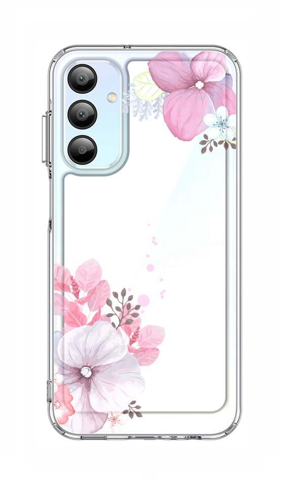 Zadní pevný kryt Image na Samsung A16 Violet Blossom