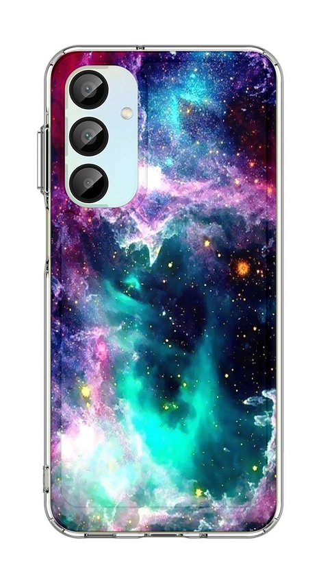 Levně Kryt TopQ Image Samsung A16 Image pevný Vesmír 132370 (pouzdro neboli obal na mobil Samsung A16)