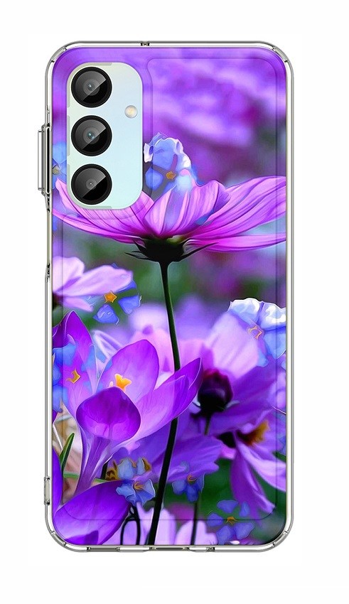 Levně Kryt TopQ Image Samsung A16 Image pevný Rozkvetlé květy 132372 (pouzdro neboli obal na mobil Samsung A16)
