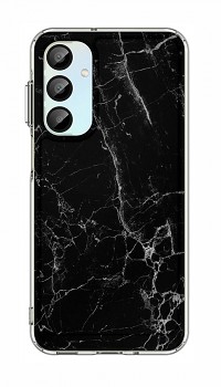 Zadní pevný kryt STYLE na Samsung A16 Mramor černý