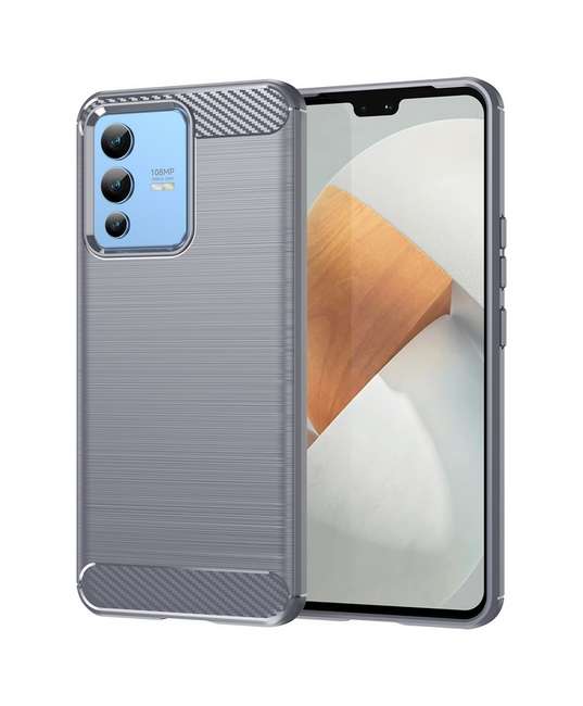 Zadní silikonový kryt na Vivo V23 5G šedý