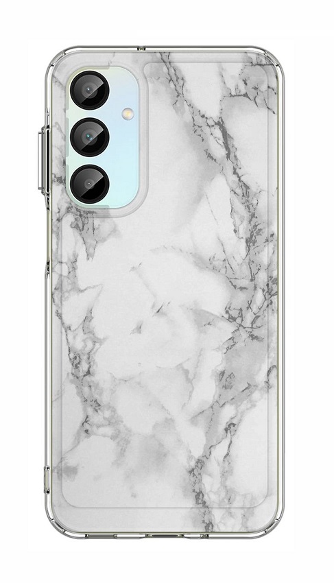 Levně Kryt STYLE TopQ Samsung A16 pevný Mramor bílý 132376 (pouzdro neboli obal na mobil Samsung A16)