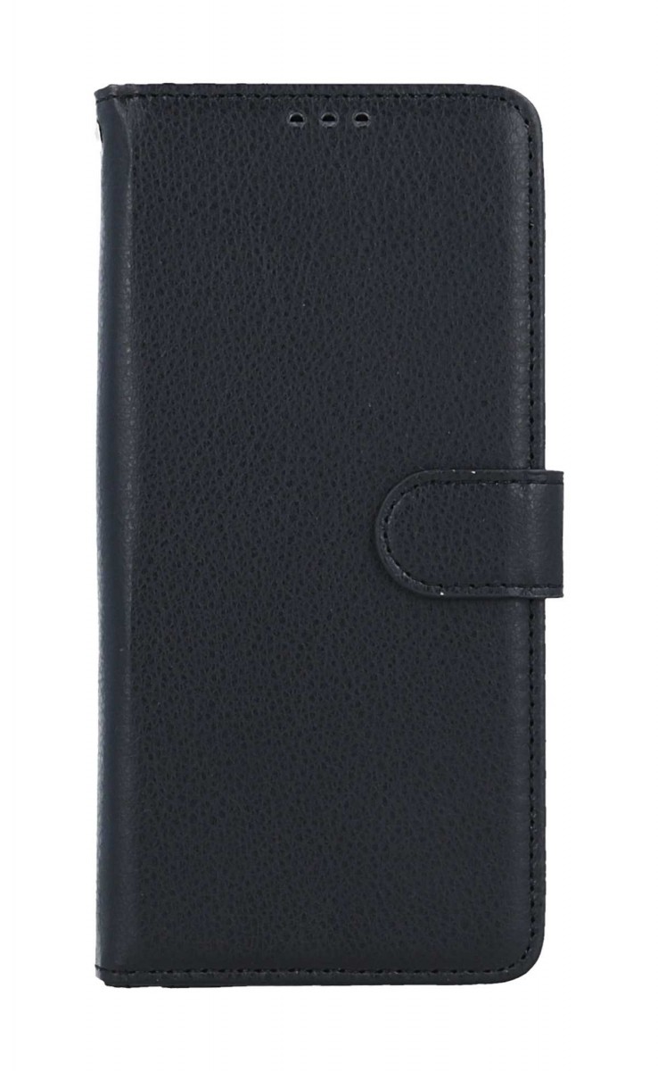 Knížkové pouzdro na Xiaomi Redmi 14C černé s přezkou