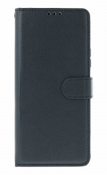 Knížkové pouzdro na Xiaomi Redmi 15 černé s přezkou