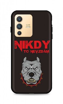 Zadní silikonový kryt DARK na Vivo V23 5G Nikdy to nevzdám