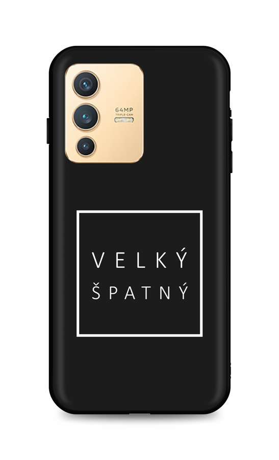 Zadní silikonový kryt DARK na Vivo V23 5G Velký špatný