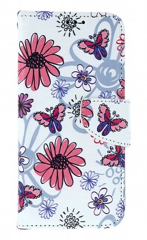 Knížkové pouzdro na Samsung A16 Flowers