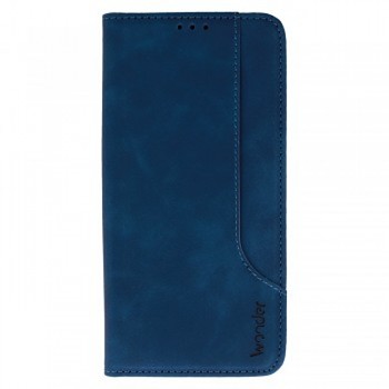Knížkové pouzdro Wonder Prime pro Xiaomi Redmi Note 12 4G navy