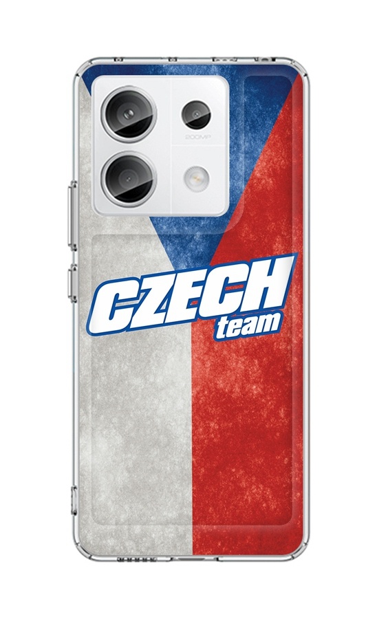 Levně Kryt TopQ Image Xiaomi Redmi Note 13 Pro 5G Image pevný Czech Team 122433 (pouzdro neboli obal na mobil Xiaomi Redmi Note 13 Pro 5G)