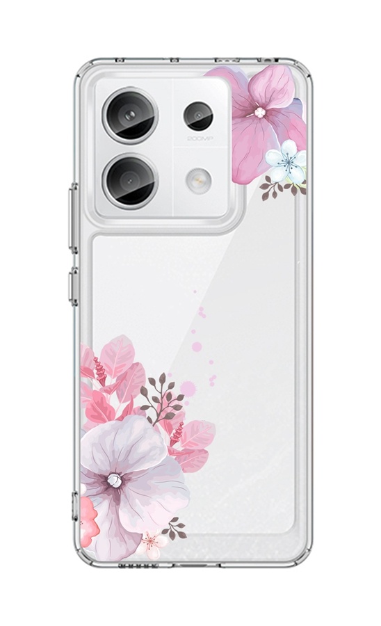 Zadní pevný kryt Image na Xiaomi Redmi Note 13 Pro 5G Violet Blossom