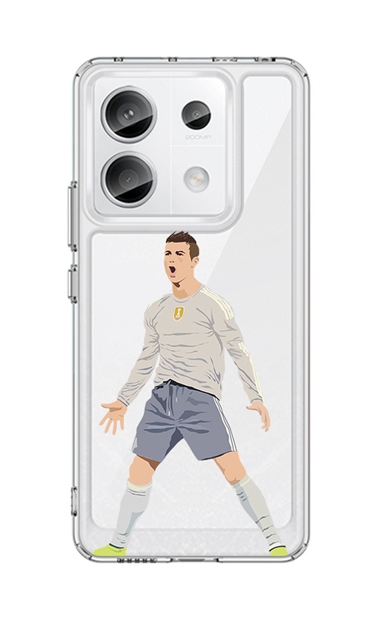 Kryt TopQ Image Xiaomi Redmi Note 13 Pro 5G Image pevný Fotbalista 122436 (pouzdro neboli obal na mobil Xiaomi Redmi Note 13 Pro 5G)