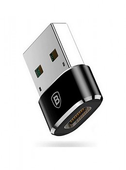 Adaptér OTG Baseus USB-C (Type-C) / USB černý