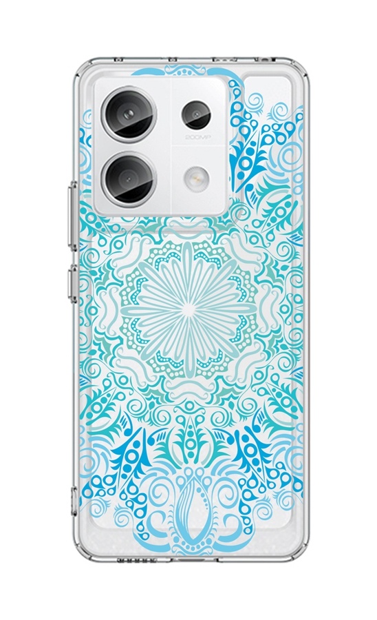 Levně Kryt TopQ Image Xiaomi Redmi Note 13 Pro 5G Image pevný Blue Mandala 122438 (pouzdro neboli obal na mobil Xiaomi Redmi Note 13 Pro 5G)