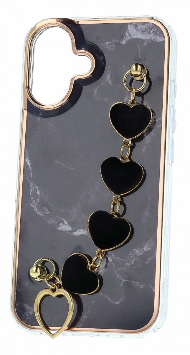 Zadní kryt Trend Case pro iPhone 16 design 6 černý