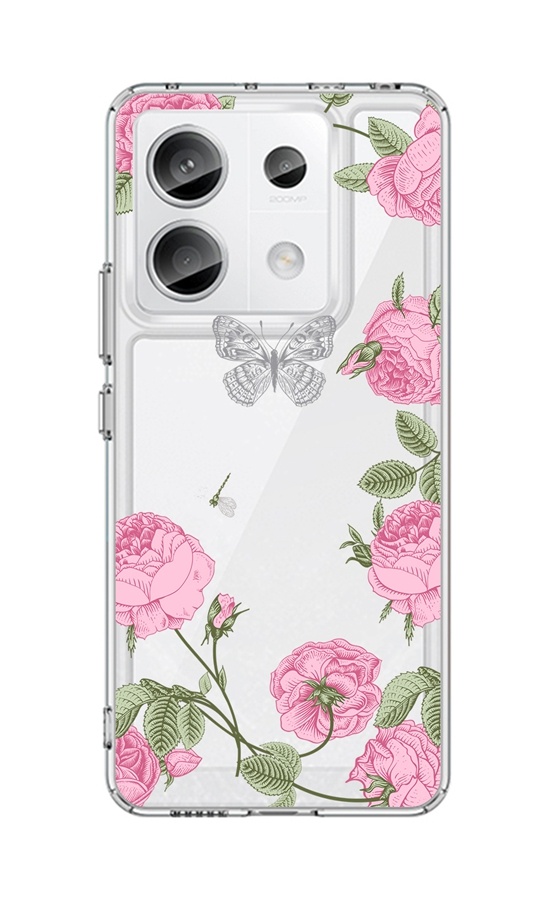 Levně Kryt TopQ Image Xiaomi Redmi Note 13 Pro 5G Image pevný Pivoňky 122442 (pouzdro neboli obal na mobil Xiaomi Redmi Note 13 Pro 5G)