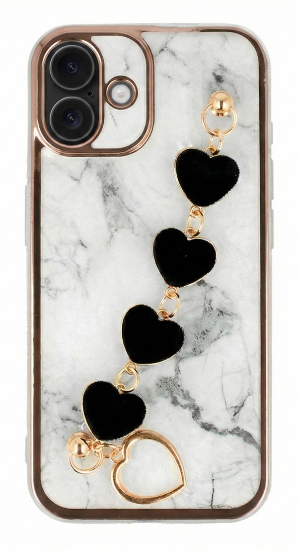 Zadní kryt Trend Case pro iPhone 16 design 6 bílý