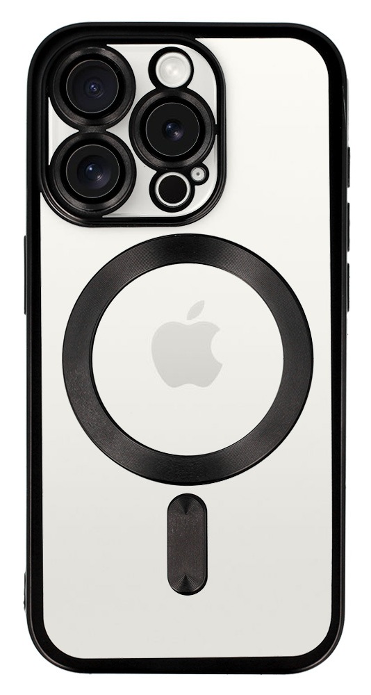 Levně Zadní kryt Metallic MagSafe pro iPhone 16 Pro Max Black