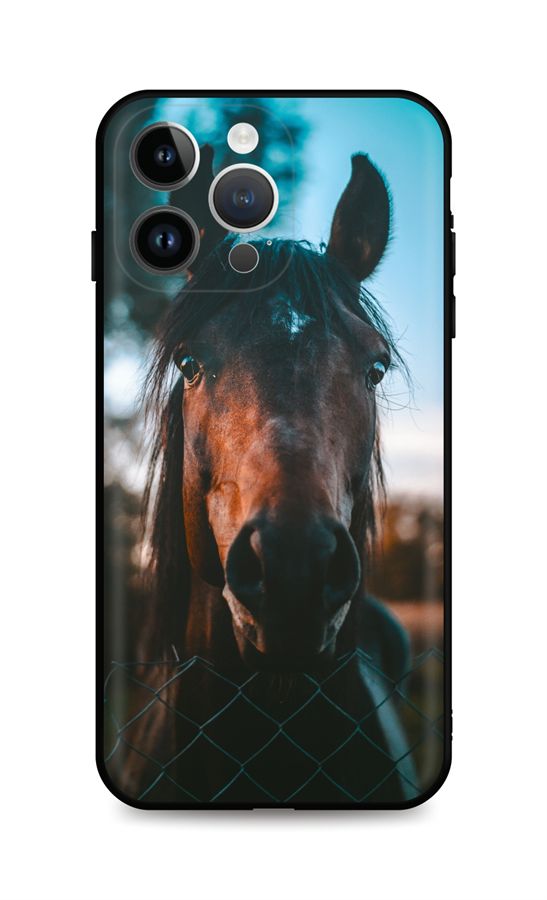 Levně Kryt TopQ iPhone 14 Pro Max Horse 82481 (pouzdro neboli obal na mobil iPhone 14 Pro Max)