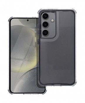 Odolný kryt Matrix na Samsung S25 FE průhledný černý
