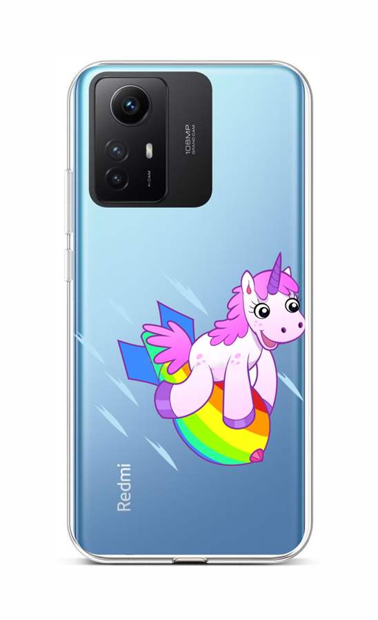 Zadní kryt na Xiaomi Redmi Note 12S Flying Unicorn