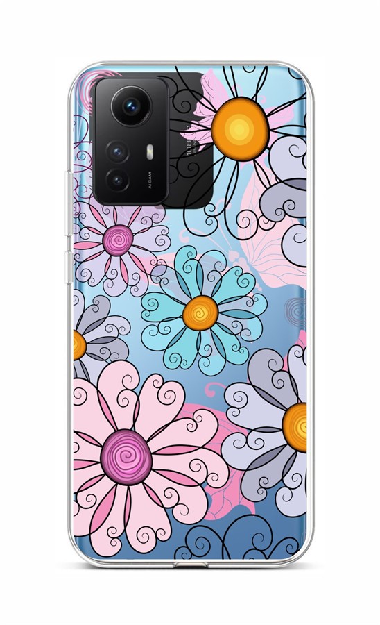 Zadní kryt na Xiaomi Redmi Note 12S Colorful Daisy