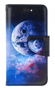 Knížkové pouzdro na iPhone SE 2020 Planeta