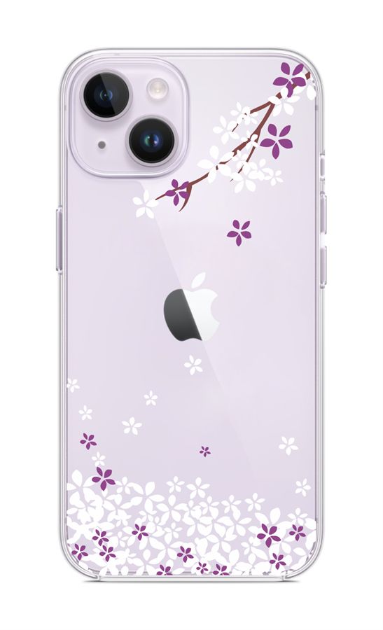 Levně Kryt TopQ iPhone 14 Plus Květy sakury 82531 (pouzdro neboli obal na mobil iPhone 14 Plus)