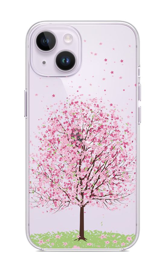 Levně Kryt TopQ iPhone 14 Plus Blossom Tree 82534 (pouzdro neboli obal na mobil iPhone 14 Plus)