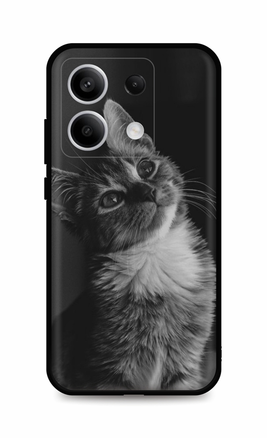 Levně Kryt TopQ Xiaomi Redmi Note 13 5G Cute Cat 122536 (pouzdro neboli obal na mobil Xiaomi Redmi Note 13 5G)