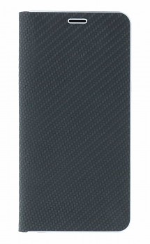 Knížkové pouzdro Luna Carbon Book na Xiaomi Redmi Note 15 5G černé
