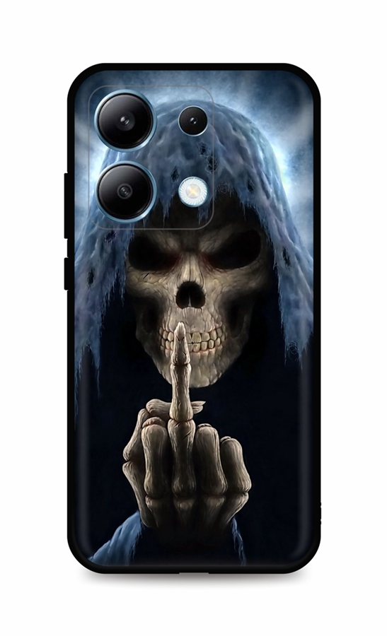 Levně Kryt TopQ Xiaomi Redmi Note 13 Fuck Off 122557 (pouzdro neboli obal na mobil Xiaomi Redmi Note 13)