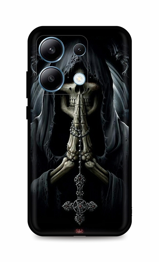 Zadní kryt DARK na Xiaomi Redmi Note 13 Grim Reaper