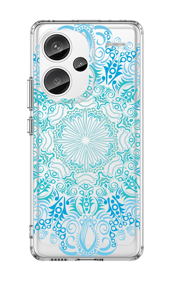 Levně Kryt TopQ Image Xiaomi Redmi Note 13 Pro+ 5G Image pevný Blue Mandala 122566 (pouzdro neboli obal na mobil Xiaomi Redmi Note 13 Pro+ 5G)