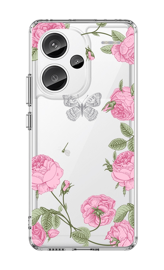 Levně Kryt TopQ Image Xiaomi Redmi Note 13 Pro+ 5G Image pevný Pivoňky 122568 (pouzdro neboli obal na mobil Xiaomi Redmi Note 13 Pro+ 5G)